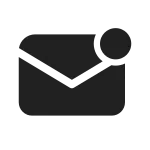 Mail Unread SVG Icon